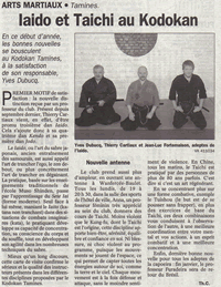 Iaido Janvier 2005 (Vers l'Avenir 12/01/05)